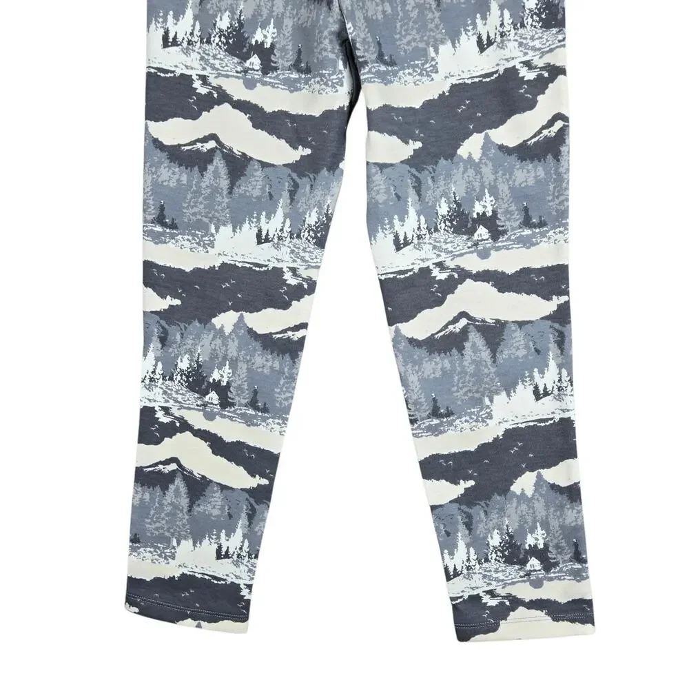 GapFit‎ Pants Kids Medium Gray Nature Mist Fit Tech Joggers Zip Pockets Casual